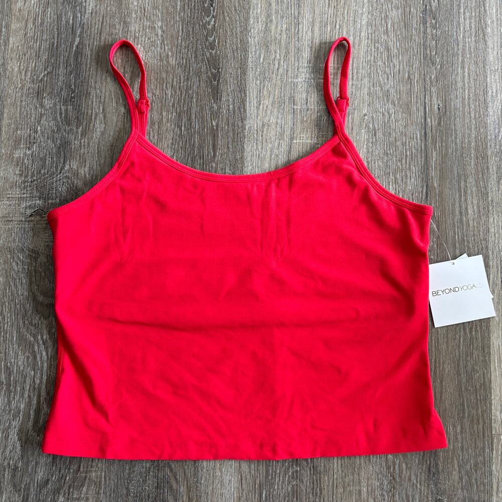NWT Beyond Yoga Spacedye Forever Tank Candy Apple Red - Plus Size: XXL